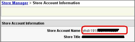 Yahoo Store ID Yahoo Store ID